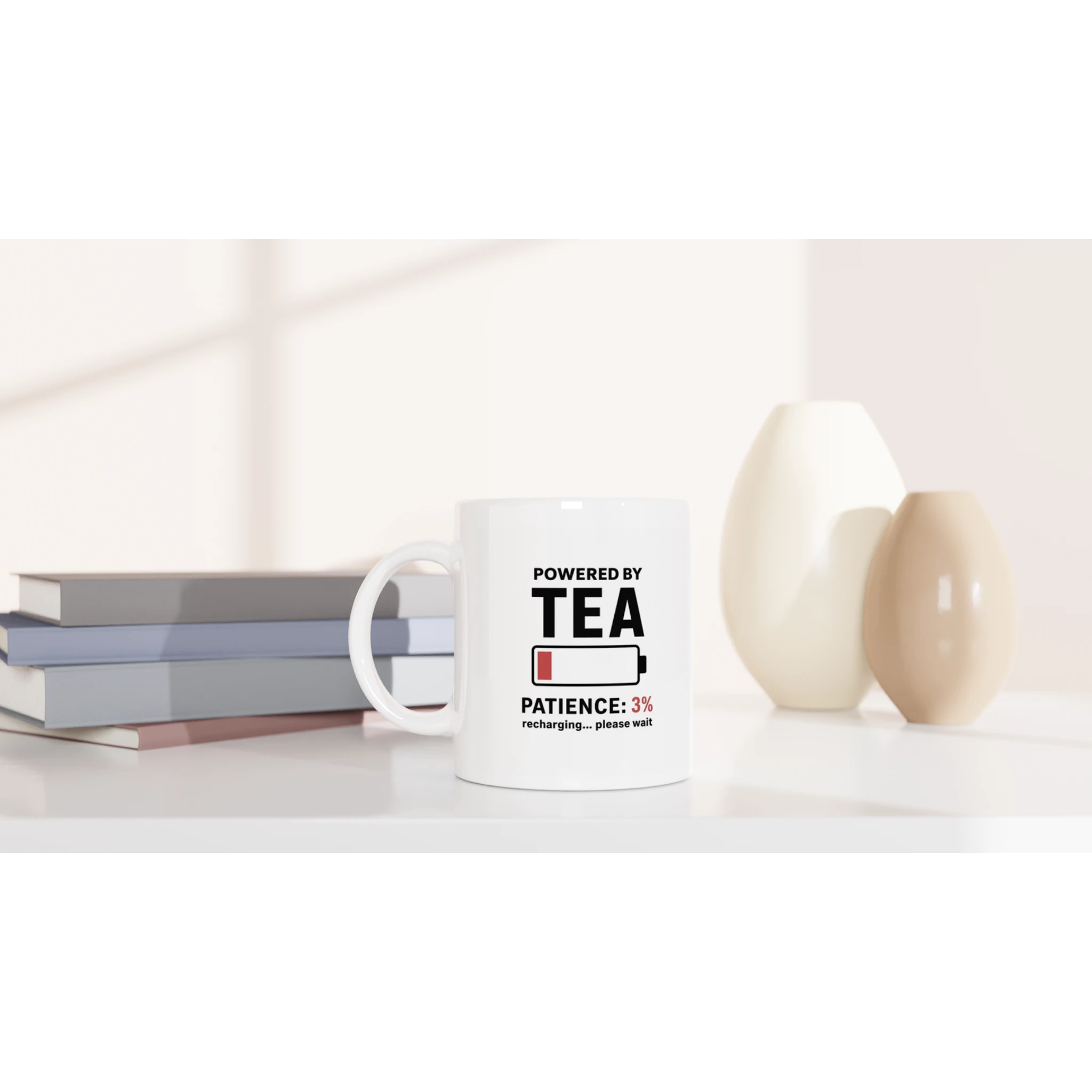 Funny tea mug gift for tired women and tea lovers