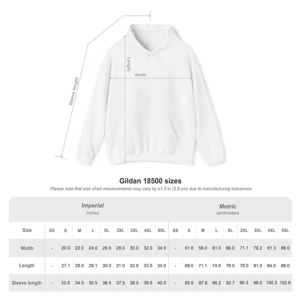 ladies slogan hoodie size chart