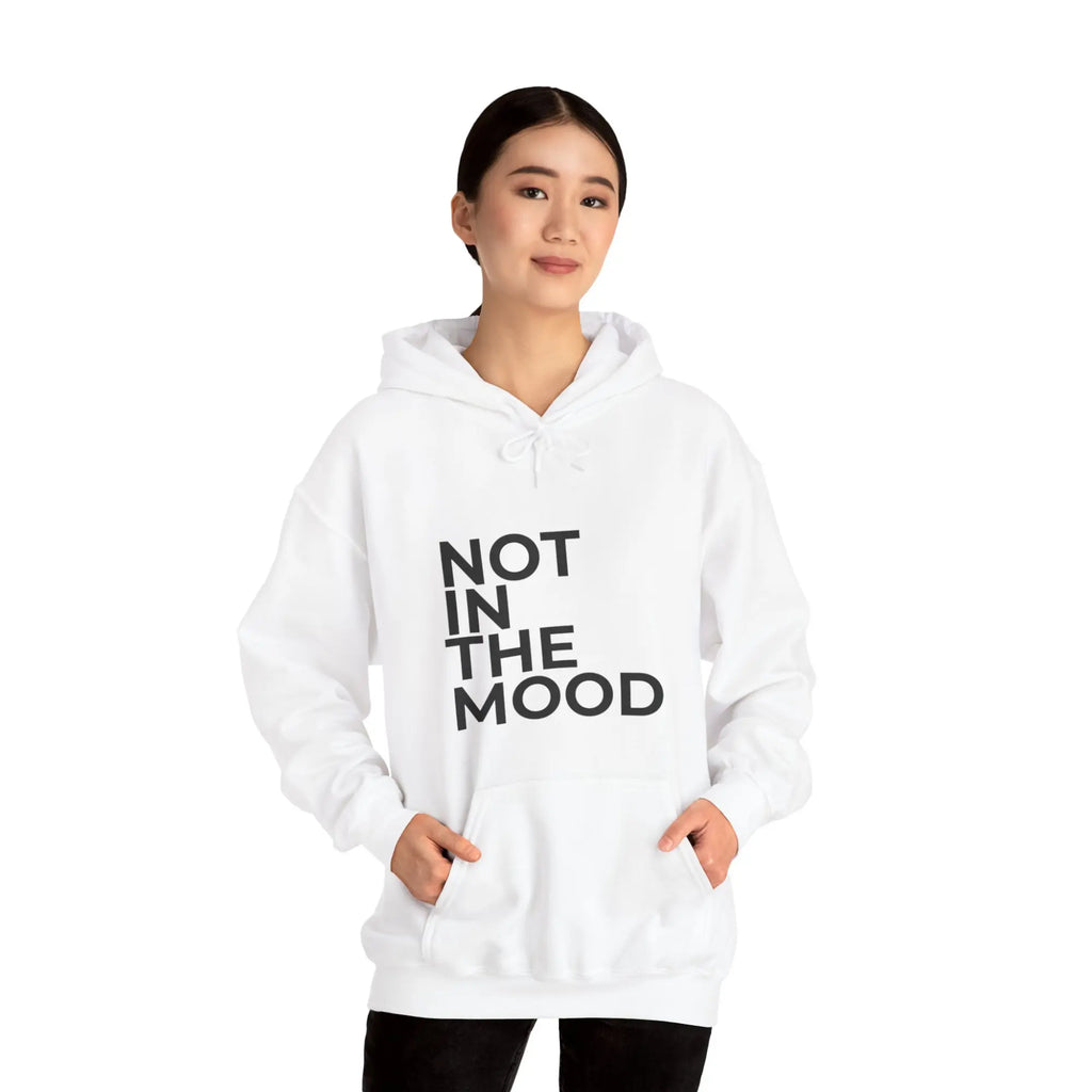 bold slogan hoodie not in the mood womens fashion uk street style