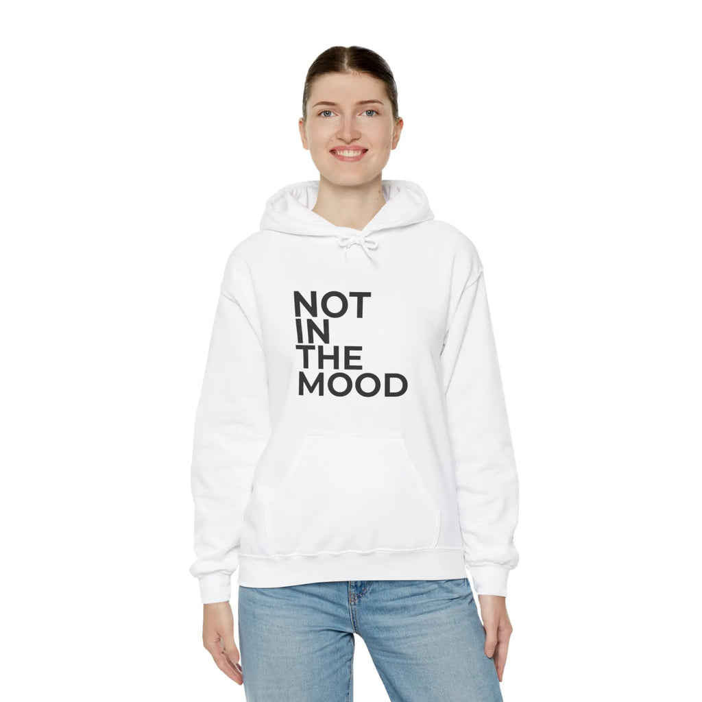 casual loungewear hoodie not in the mood womens relaxed fit