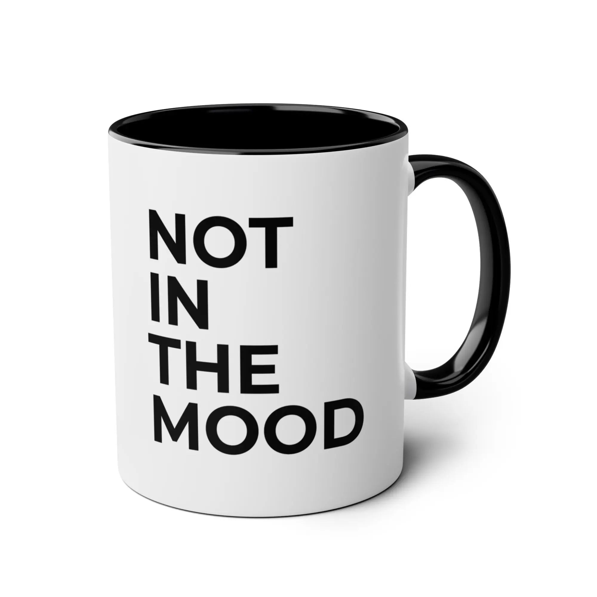not in the mood womans slogan gifts uk