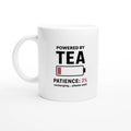 Powered By Tea Low Battery Mug - Funny Tea Mug UK